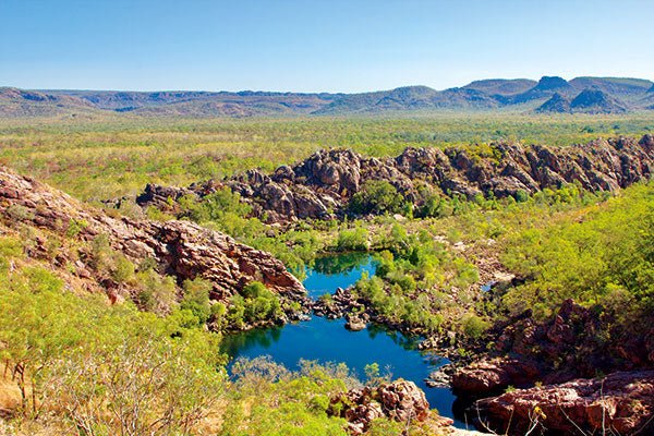 Waterholes in Northern Australia - Camper Trailer Australia