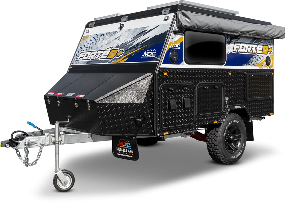 Introducing the Latest MDC Hybrid Van — Forte 9+ - Camper Trailer Australia