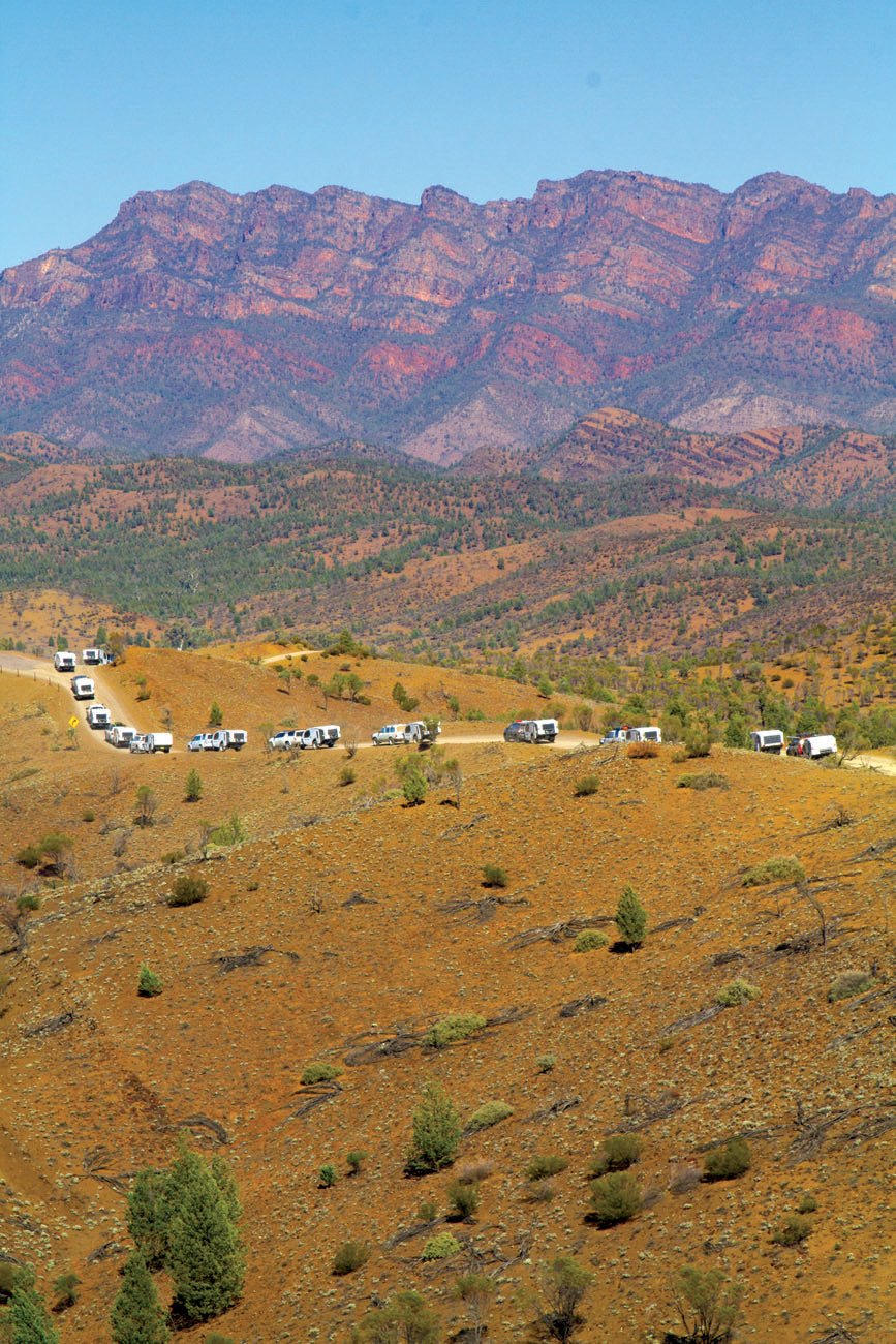 Vistas in the Flinders Ranges - Camper Trailer Australia