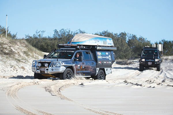 Patriot Campers Take on North Stradbroke Island - Camper Trailer Australia