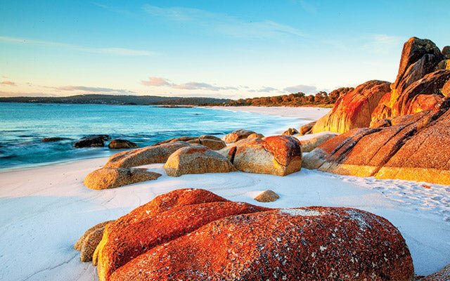 Bay of Fires, Tasmania - Camper Trailer Australia