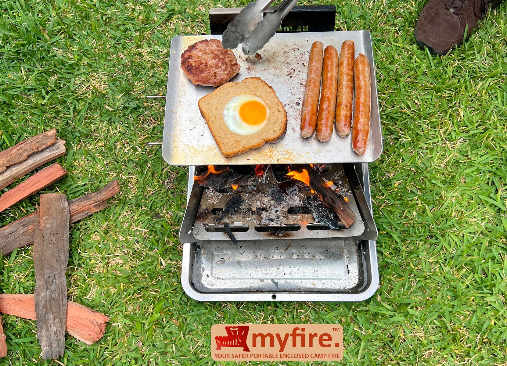 MyFire™ - A Safer Campfire Solution Designed By Australian Campers