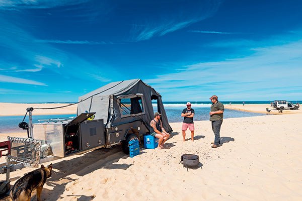 Guide to beach camping - Camper Trailer Australia