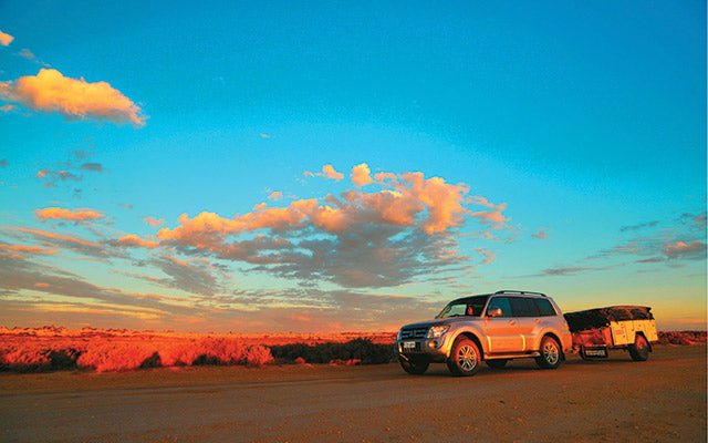 Mitsubishi Pajero VRX Di-D tow test - Camper Trailer Australia