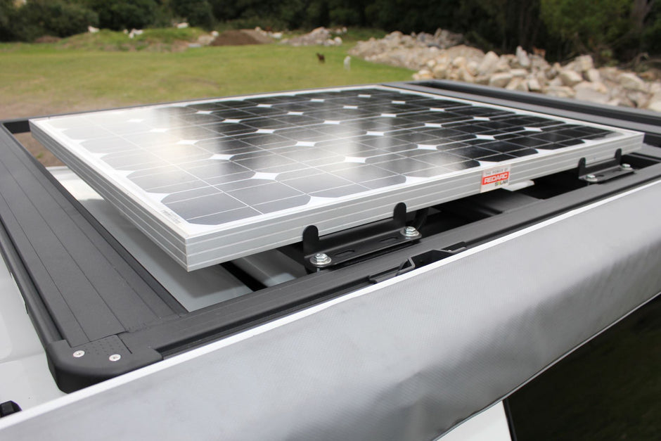 REDARC Launches New Solar Panel Mounting Brackets - Camper Trailer Australia