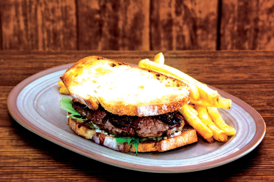 Steak Sandwiches - Camper Trailer Australia