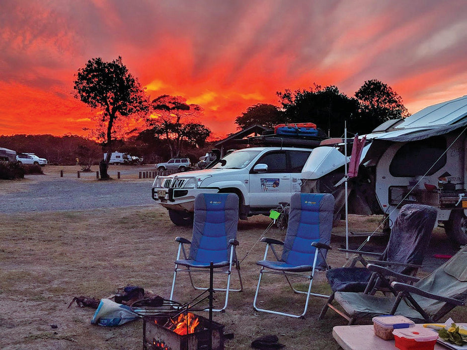 Irish Sailors in the Aussie Bush - Camper Trailer Australia