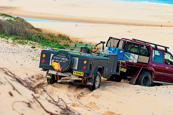 Top 6 sand driving tips - Camper Trailer Australia