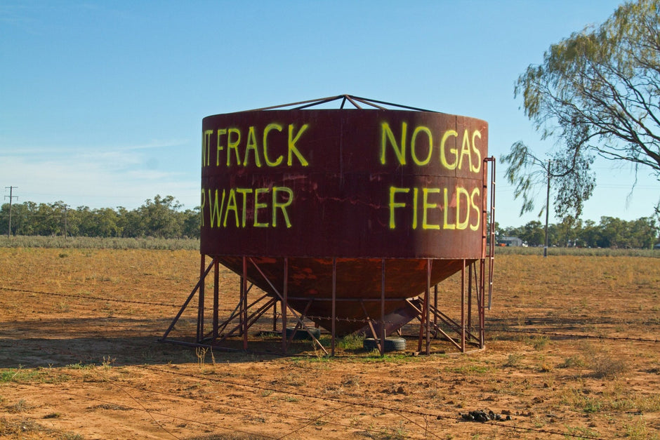 Gas Mining in Outback Queensland - Camper Trailer Australia