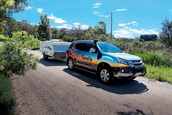 Isuzu MU-X 4X4 LS-T: Tow Test - Camper Trailer Australia