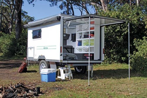 NATIONAL CAMPERS HERMIT TOY HAULER REVIEW - Camper Trailer Australia