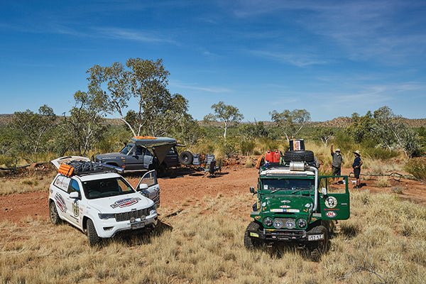 Heading North with Roothy and his Jeep - Camper Trailer Australia