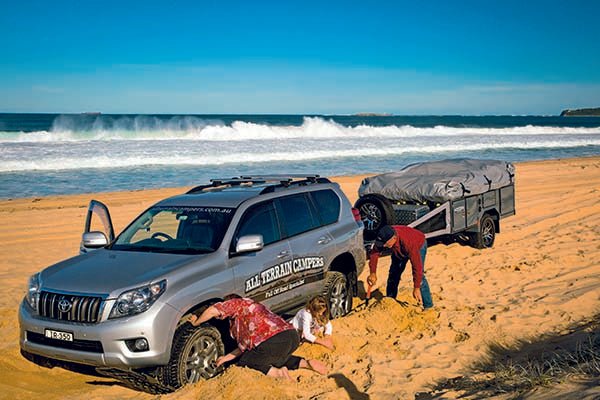 4WD beach driving tips - Camper Trailer Australia