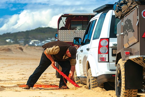 Sand recovery masterclass - Camper Trailer Australia