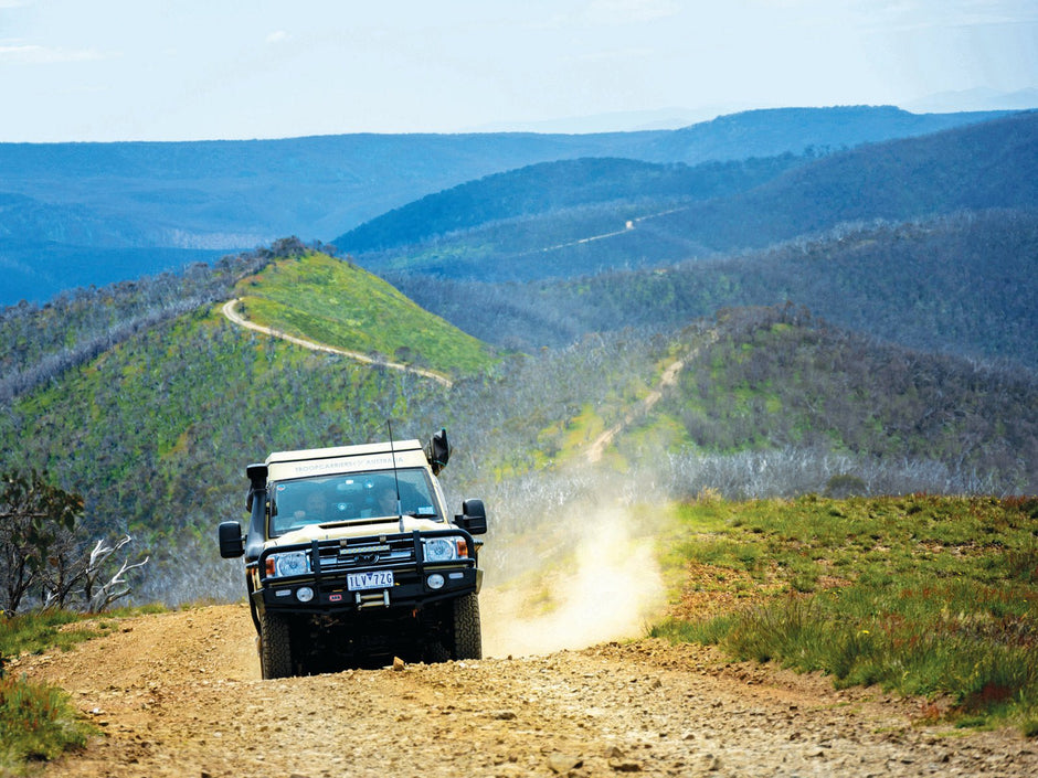 Tackling New Heights in a Troopy - Camper Trailer Australia