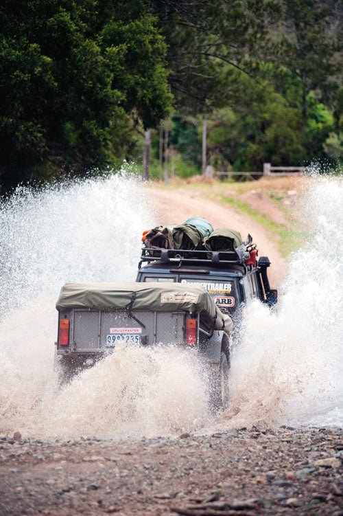 Touring in the Wet - Camper Trailer Australia