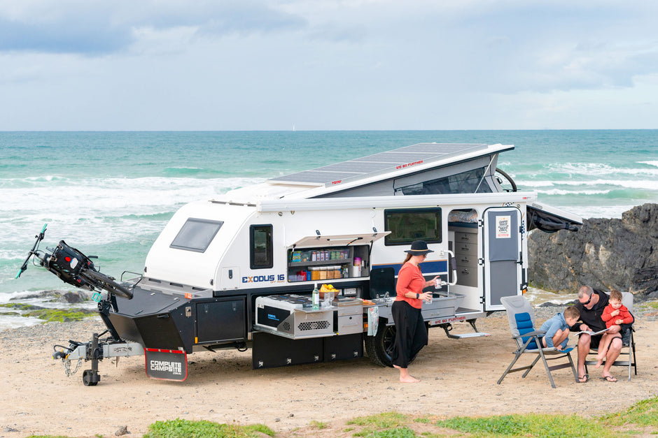 CAMPER TRAILER OF THE YEAR 2022: COMPLETE CAMPSITE EXODUS 16 - Camper Trailer Australia