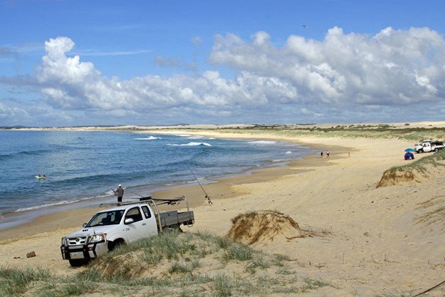 Beachcombing Aussie shores - Camper Trailer Australia