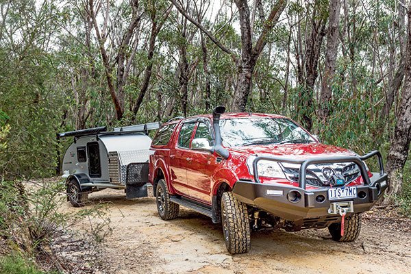 Foton 2017 Tunland Dual Cab 4x4 Tow Test - Camper Trailer Australia