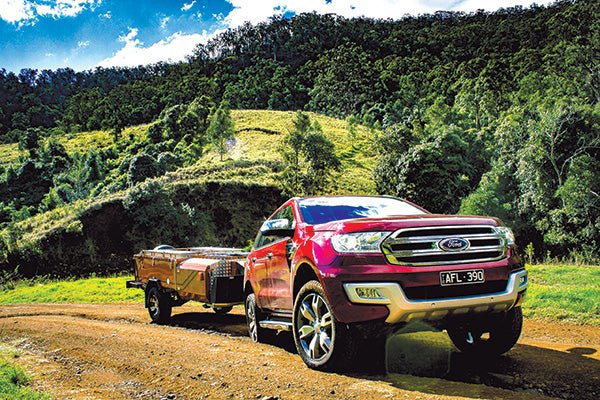 Ford Everest Titanium 2016: Tow Test - Camper Trailer Australia