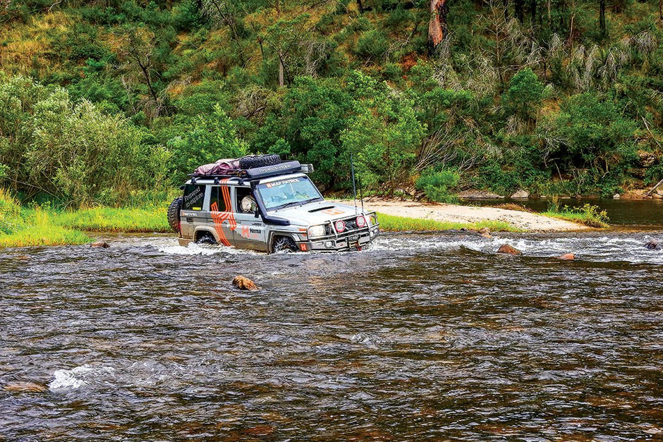 How to drive through water: Offroad driving techniques - Camper Trailer Australia