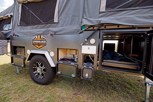 Lumberjack Otway Forward Fold Hard Floor: Review - Camper Trailer Australia