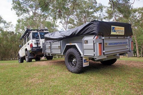 Johnno's Camper Trailers Offroad Tourer Walk Up - Camper Trailer Australia