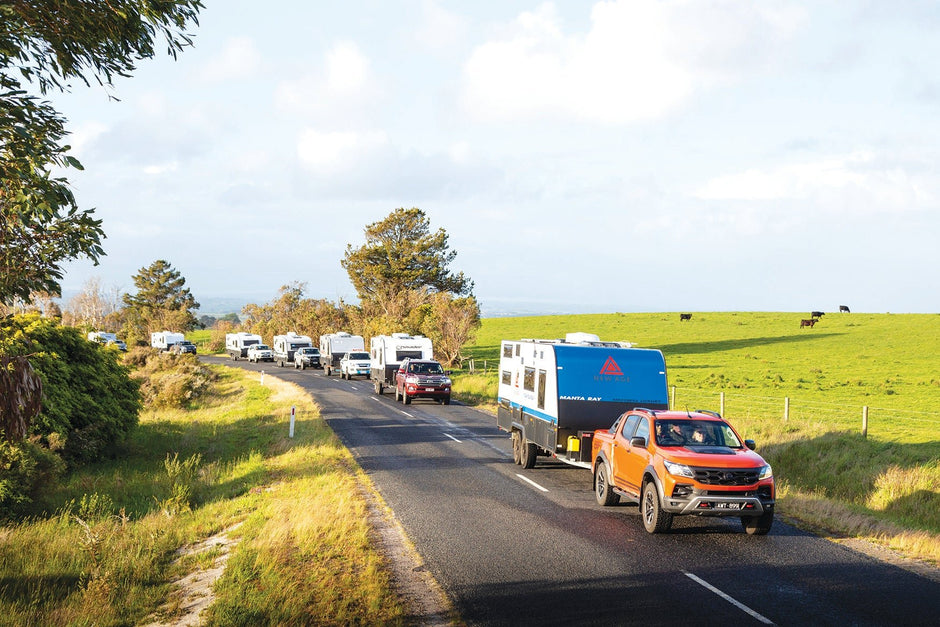 Caravan Convoy for Flood Victims - Camper Trailer Australia