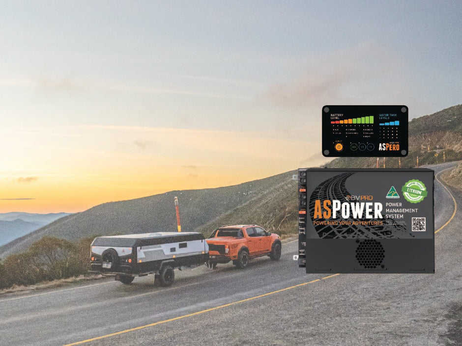 ASPero - New Power Management System by BMPRO - Camper Trailer Australia