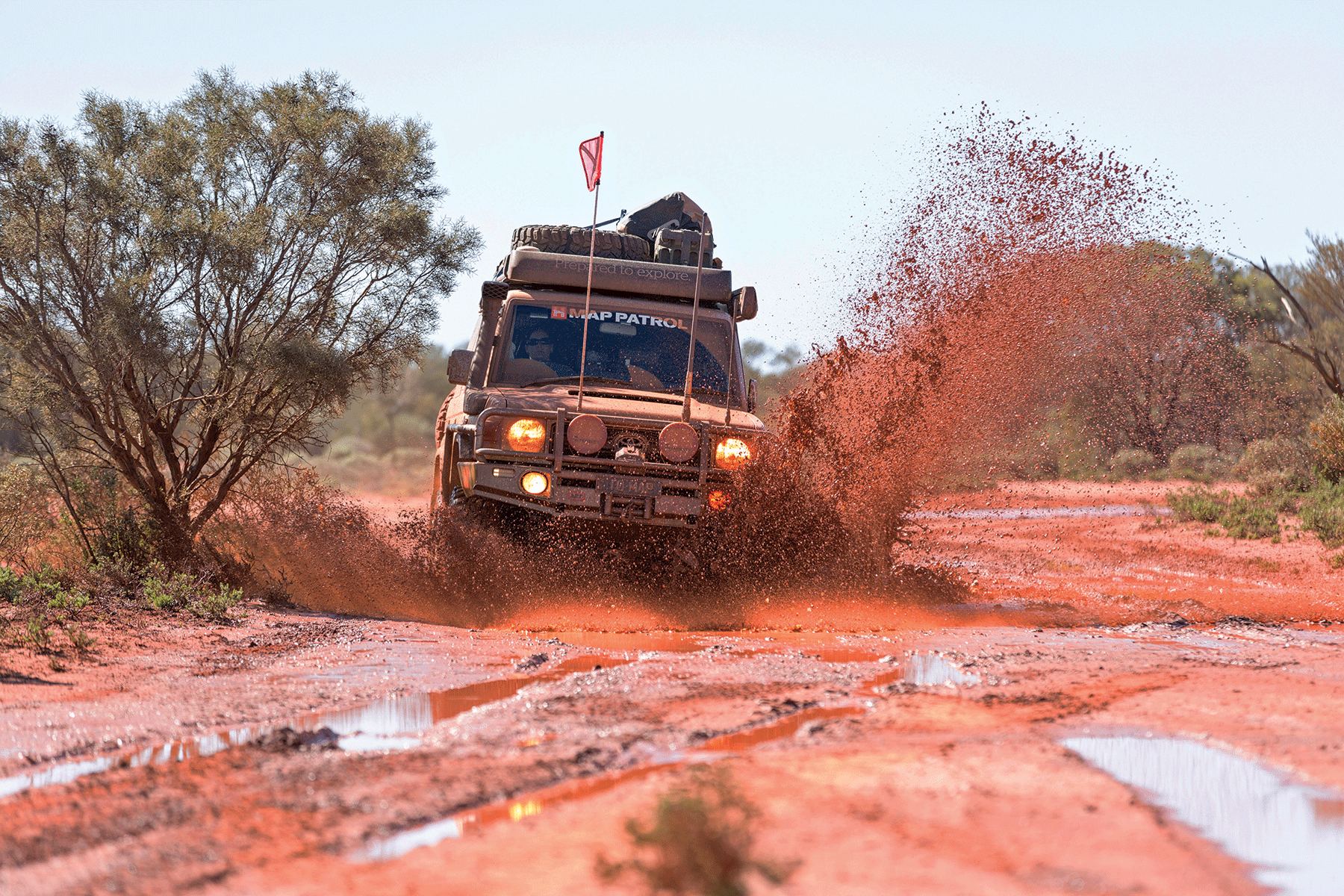How to drive in mud: Offroad driving techniques